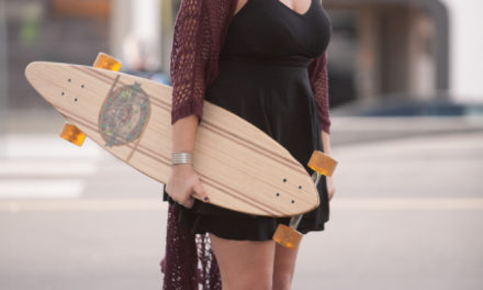 Beach Boardwalk Senior Portrait Session